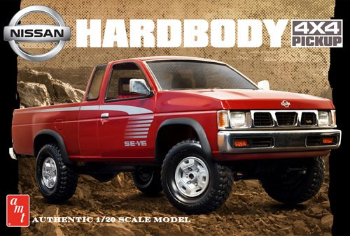 AMT-1031  1/20 1993 Nissan Hardbody 4x4 Pickup Truck