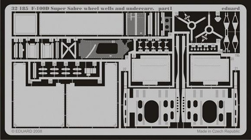 1/32 Aircraft- F100D Wheel Wells & Undercarriage for TSM (D)