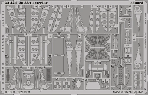 1/32 Aircraft- Ju88A Exterior for RVL