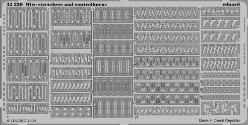1/32 Aircraft- Wire Stretchers & Control Horns