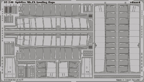 1/32 Aircraft- Spitfire Mk IX Landing Flaps for TAM