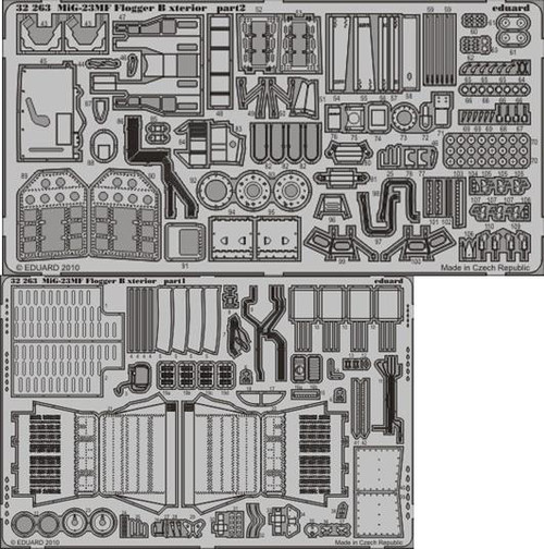 1/32 Aircraft- MiG23 MF Flogger B Exterior for TSM (D)