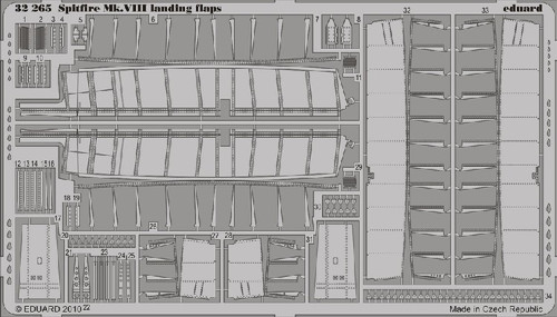 1/32 Aircraft- Spitfire Mk VIII Landing Flaps for TAM