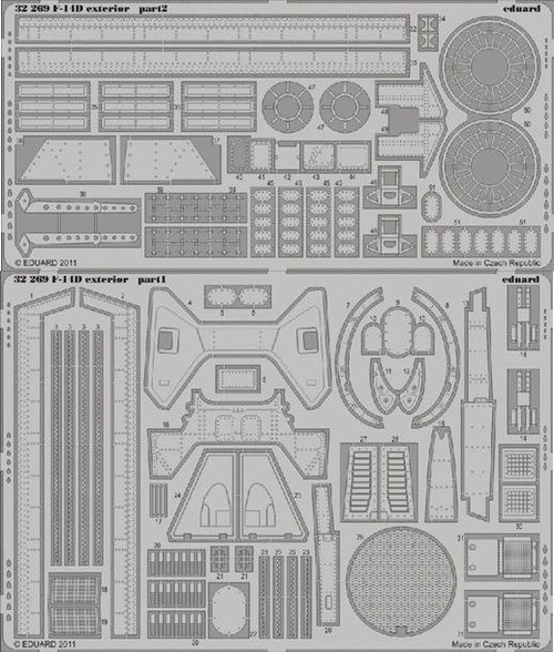 1/32 Aircraft- F14D Exterior for TSM