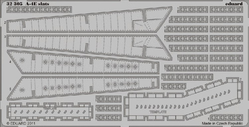1/32 Aircraft- A4E Slats for TSM