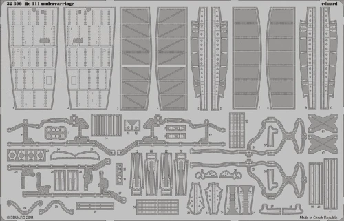 1/32 Aircraft- He111 Undercarriage for RVL