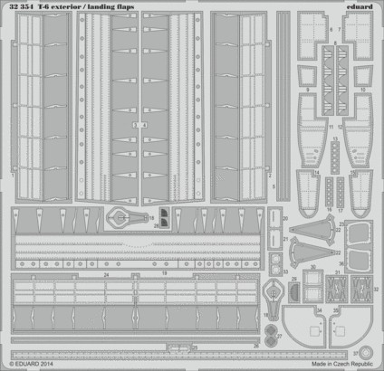 1/32 Aircraft- T6 Exterior/Landing Flaps for KTY