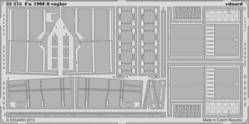 1/32 Aircraft- Fw190F8 Engine for RVL