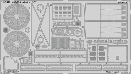 1/32 Aircraft- MiG29A Exterior for TSM