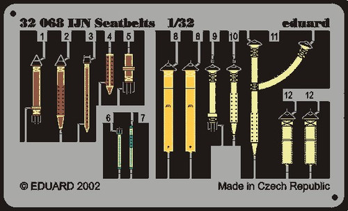 1/32 Aircraft- Seatbelts IJN (Painted)