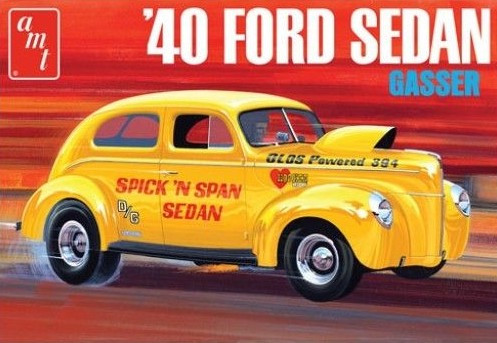 AMT-1088  1/25 1940 Ford Sedan
