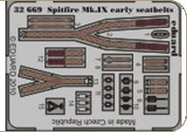 1/32 Aircraft- Seatbelts Spitfire Mk IX Early for TAM (Painted)