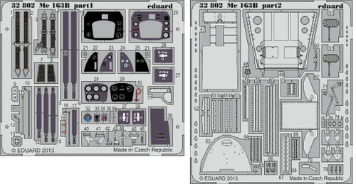 1/32 Aircraft- Me163B for MGK (Painted Self Adhesive)