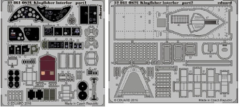 1/32 Aircraft- OS2U Kingfisher Interior for KTY (Painted)