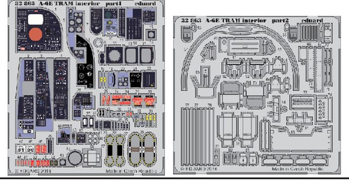 1/32 Aircraft- A6E Tram Interior for TSM (Painted)