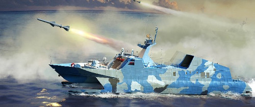 1/144 PLA Chinese Navy Type 22 Missile Boat