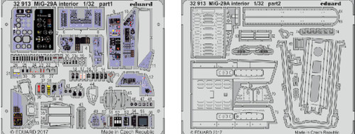 1/32 Aircraft- MiG29A Interior for TSM (Painted)