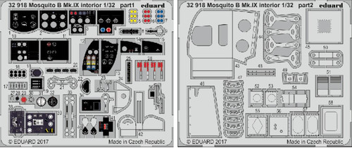 1/32 Aircraft- Mosquito B Mk IX Interior for HKM (Painted)