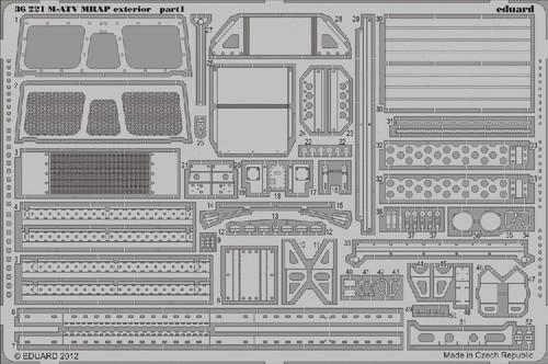 1/35 Armor- M-ATV MRAP Exterior for KIN