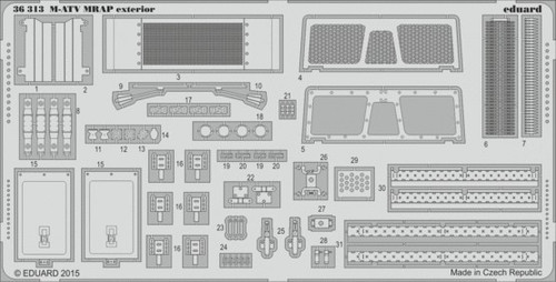 1/35 Armor- M-ATV MRAP Exterior for PDA