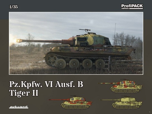 1/35 PzKpfw VI Ausf B Tiger II Tank (Plastic Kit)