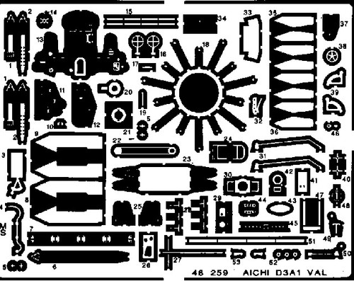 1/48 Aircraft- Aichi D3A VAL for HSG