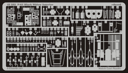 1/48 Aircraft- P61 Interior for RMX