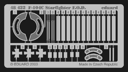 1/48 Aircraft- F104C Starfighter F.O.D. for HSG