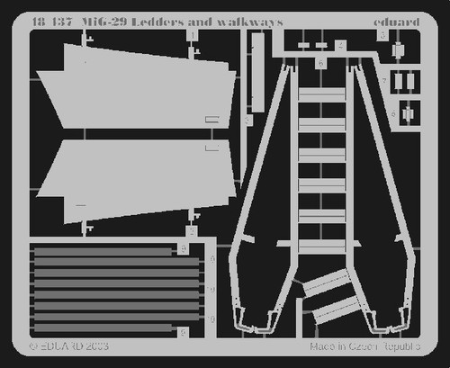 1/48 Aircraft- Mig29 Ladders & Walkways for ACY
