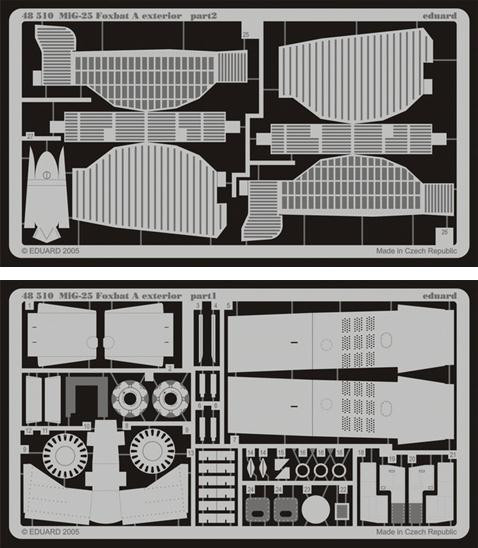 1/48 Aircraft- Mig25 Foxbat A Exterior for RVL