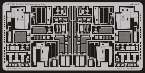 1/48 Aircraft- F4F4 Wildcat Gun Bay for HBO (D)
