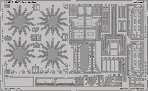 1/48 Aircraft- B24D Exterior for RMX