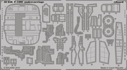 1/48 Aircraft- F100C Undercarriage for TSM