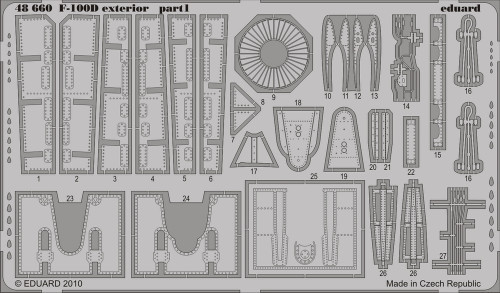 1/48 Aircraft- F100D Exterior for TSM