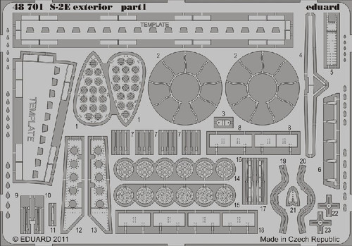 1/48 Aircraft- S2E Exterior for KIN