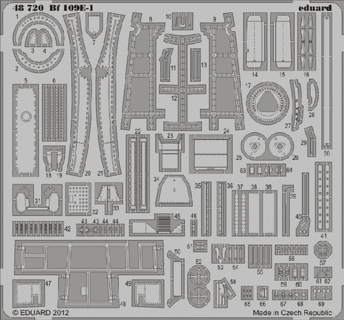 1/48 Aircraft- Bf109E1 for EDU (D)