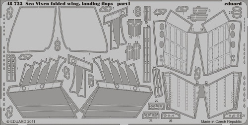 1/48 Aircraft- Sea Vixen Landing Flaps, Folded Wing for ARX