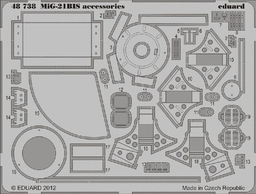 1/48 Aircraft- MiG21bis Accessories for EDU
