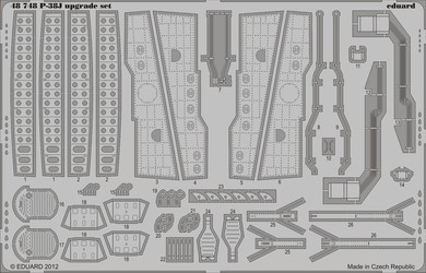 1/48 Aircraft- P38 Upgrade Set for EDU