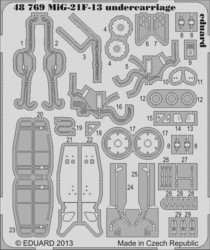 1/48 Aircraft- MiG21F13 Undercarriage for TSM