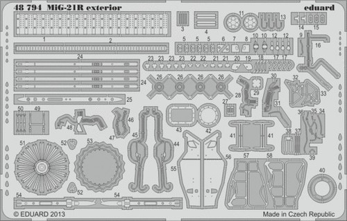 1/48 Aircraft- MiG21R Exterior for EDU