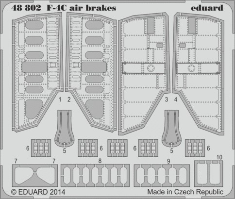 1/48 Aircraft- F4C Air Brakes for ACY
