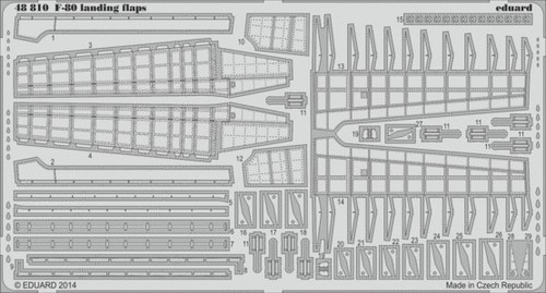 1/48 Aircraft- F80 Landing Flaps for HBO