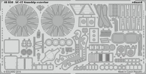 1/48 Aircraft- AC47 Gunship Exterior for RVL