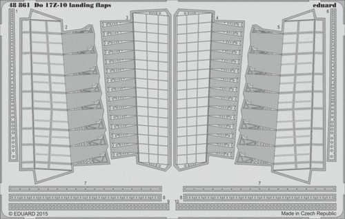 1/48 Aircraft- Do17Z10 Landing Flaps for ICM