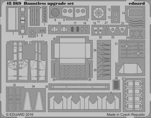 1/48 Aircraft- Dauntless Upgrade Set for EDU