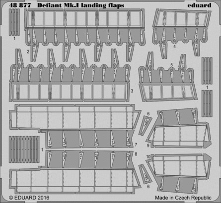 1/48 Aircraft- Defiant Mk I Landing Flaps for ARX