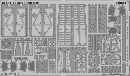 1/48 Aircraft- Ju88A4 Exterior for ICM