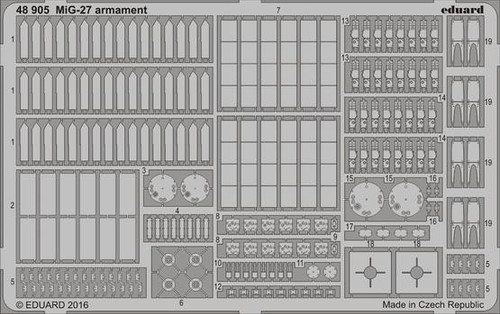 1/48 Aircraft- MiG27 Armament for TSM
