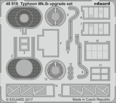 1/48 Aircraft- Typhoon Mk Ib Upgrade Set for EDU
